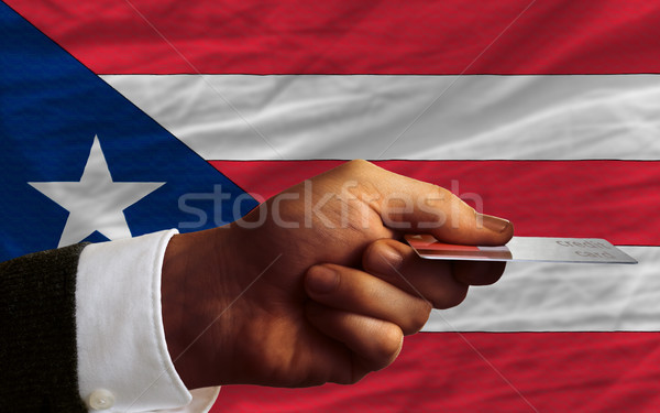 buying with credit card in puerto rico Stock photo © vepar5