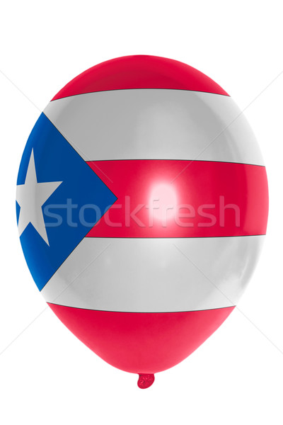 Balloon colored in  national flag of puertorico    Stock photo © vepar5