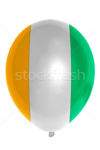 Balloon colored in  national flag of cote ivore    Stock photo © vepar5