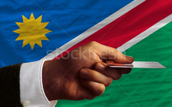 buying with credit card in namibia Stock photo © vepar5
