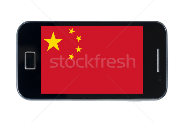 smartphone national flag of china    Stock photo © vepar5