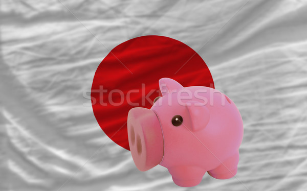 богатых банка флаг Япония Сток-фото © vepar5