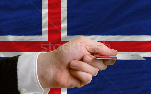 buying with credit card in iceland Stock photo © vepar5