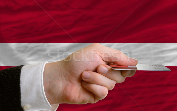 buying with credit card in latvia Stock photo © vepar5
