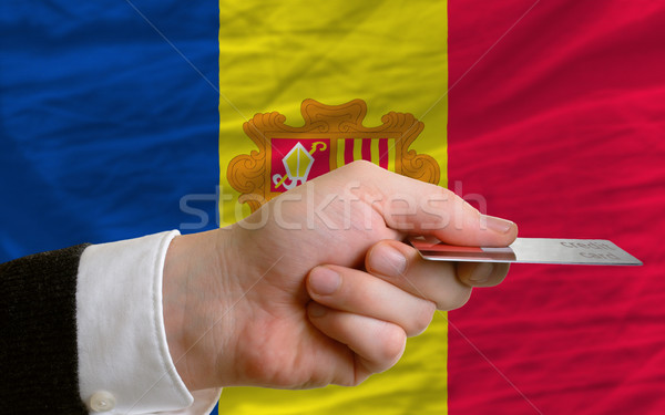 buying with credit card in andorra Stock photo © vepar5