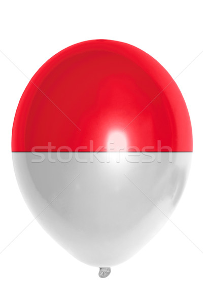 Balloon colored in  national flag of indonesia    Stock photo © vepar5