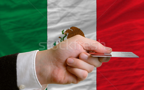 buying with credit card in mexico Stock photo © vepar5