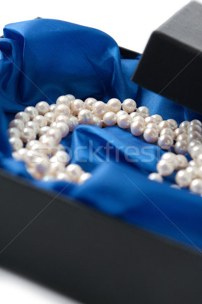 Beautiful Pearl Necklace Stock photo © veralub
