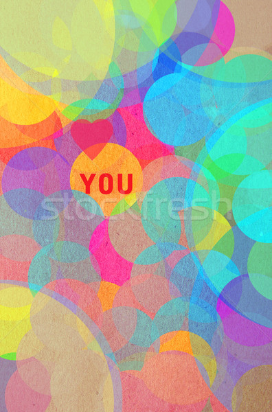 Bright abstract background bokeh Stock photo © veralub