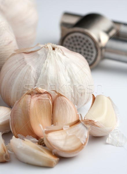 Cloves Of Fresh Garlic Stock photo © veralub