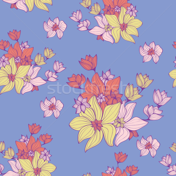 Vintage flowers Stock photo © veralub