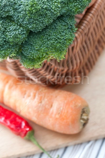 Fresh broccoli Stock photo © veralub