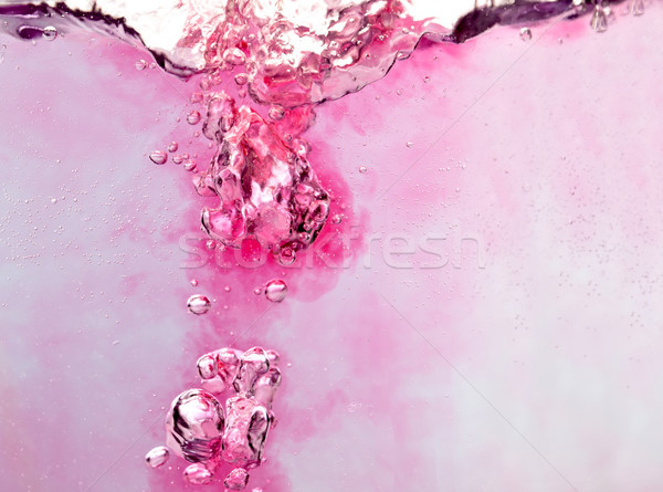 Stock photo: Water bubbles and splash