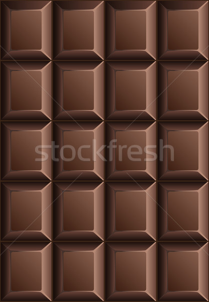 Chocolate bar seamless pattern Stock photo © veralub