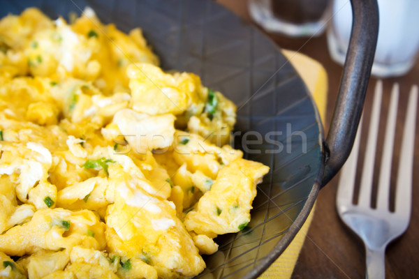scrambled eggs Stock photo © vertmedia