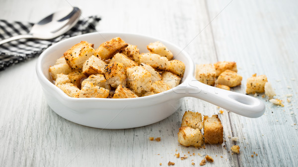 croutons with herbs Stock photo © vertmedia