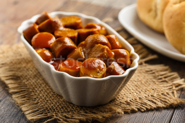 curried sausage Stock photo © vertmedia