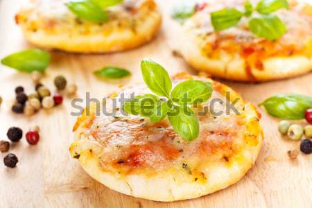 vegetarian mini pizzas  Stock photo © vertmedia