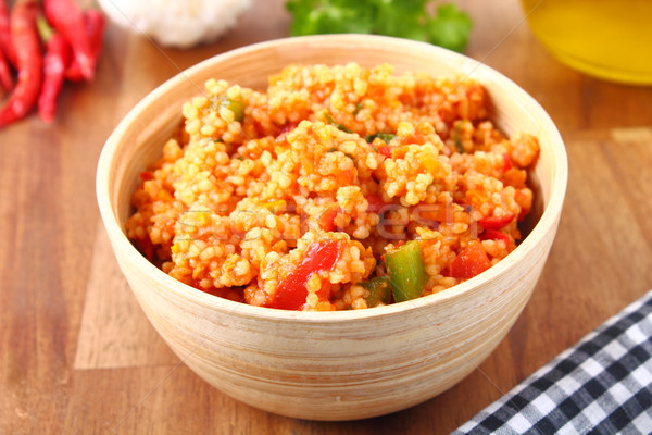 tabbouleh - couscous salad Stock photo © vertmedia