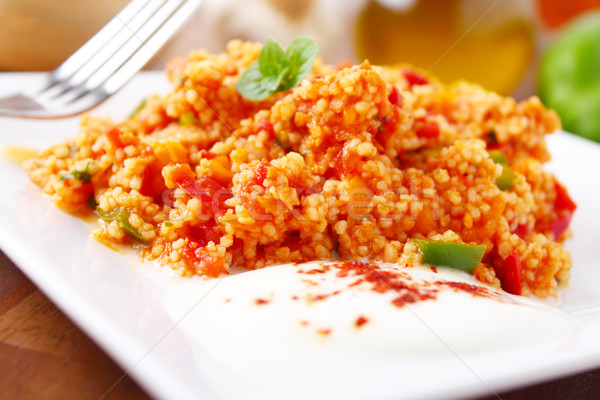 tabbouleh - couscous salad Stock photo © vertmedia