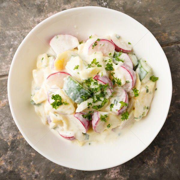 Stock photo: potato salad