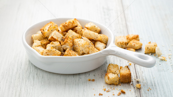 croutons with herbs Stock photo © vertmedia