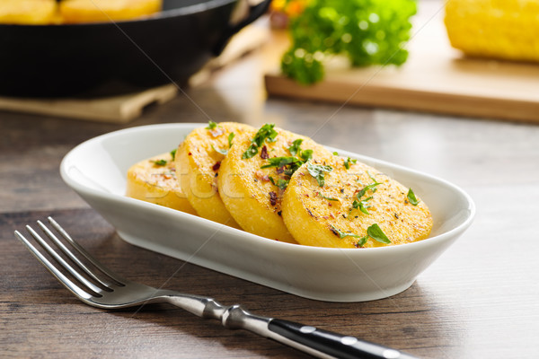 fried polenta Stock photo © vertmedia