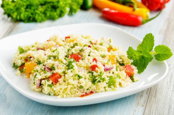 tabbouleh - couscous salad Stock photo © vertmedia