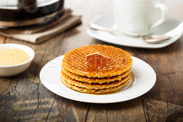 Stroopwafels - Syrup waffles Stock photo © vertmedia