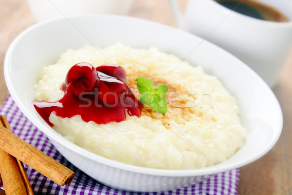 Rice pudding Stock photo © vertmedia