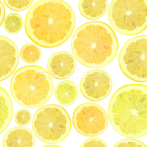 Background of cut across a lot of citrus fruits. Stock photo © Vertyr