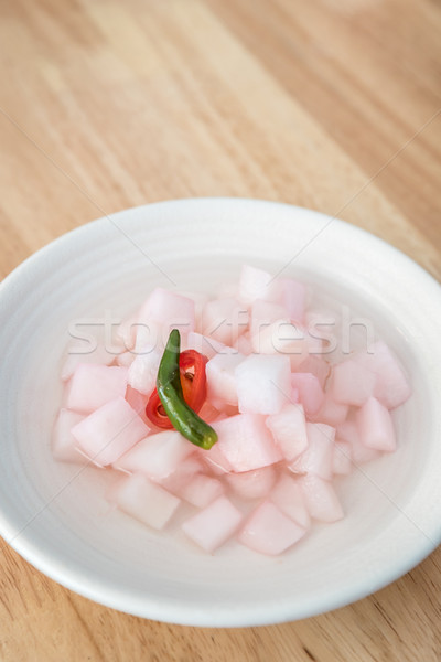 Kimchi radish Stock photo © vichie81