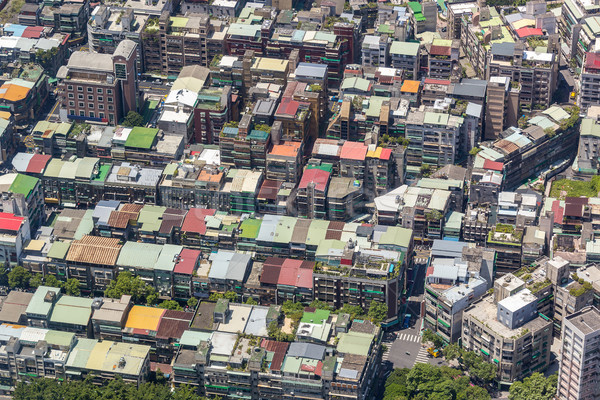 台灣 城市 市中心 天際線 天空 商業照片 © vichie81