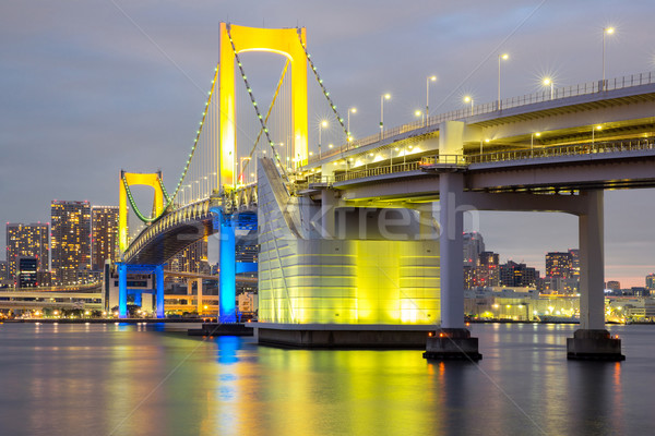 Rainbow bridge Tokyo Stock photo © vichie81