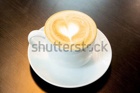 latte coffee Stock photo © vichie81