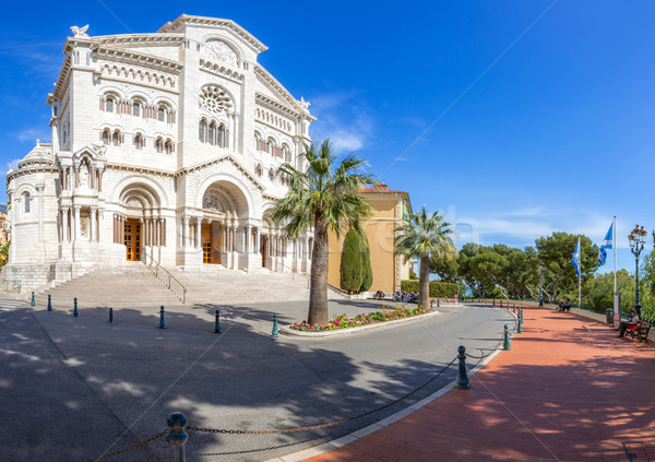 Monaco Saint Nicholas Cathedral Stock photo © vichie81