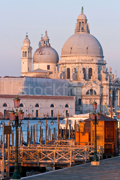 Santa Maria Della Salute Church at Grand canal Venice vertical Stock photo © vichie81