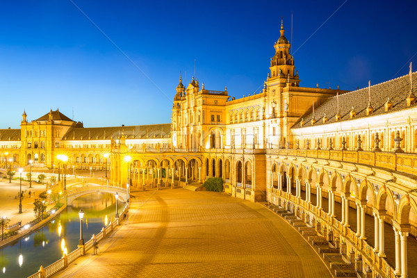 espana Plaza Sevilla Spain Stock photo © vichie81