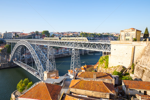 Dom Luiz bridge Porto Stock photo © vichie81