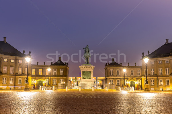 Amalienborg Cepenhagen Denmark Stock photo © vichie81