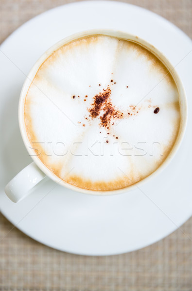 Coffee latte art Stock photo © vichie81