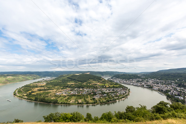 Boppard River Rhine Germany Stock photo © vichie81