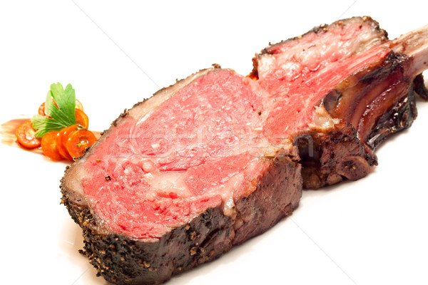 Roasted Wagyu beef steak Stock photo © vichie81