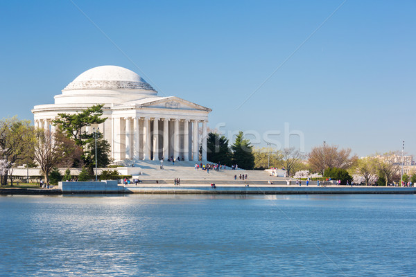 Thomas Jefferson Memorial building Washington Stock photo © vichie81