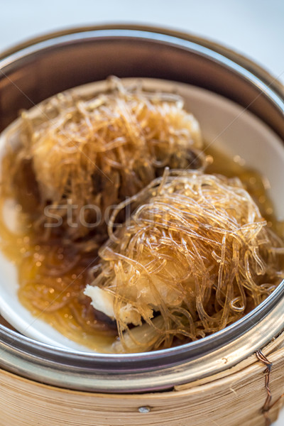 Dim sum mare bassi cinese mangiare Foto d'archivio © vichie81