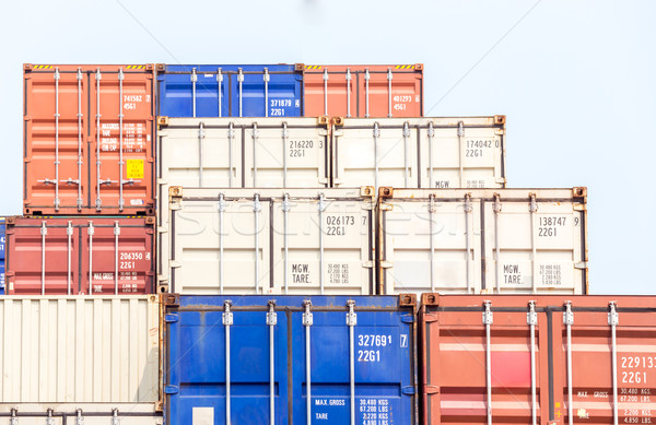 Cargo Containers Stock photo © vichie81
