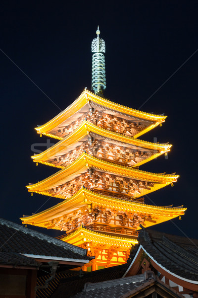 Senjoji temple in Tokyo Japan Stock photo © vichie81