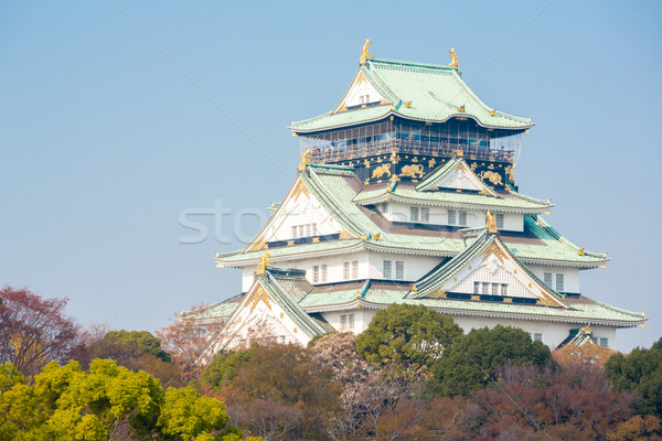 Osaka castle Japan Stock photo © vichie81