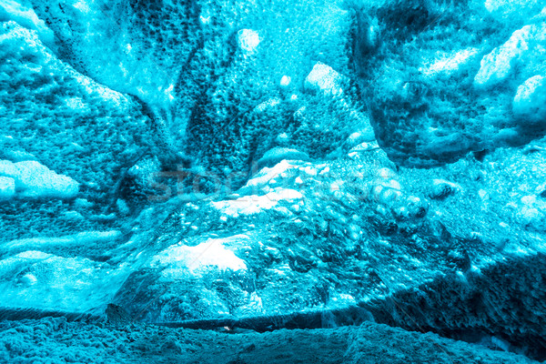 Lodu jaskini Islandia lodowiec charakter śniegu Zdjęcia stock © vichie81