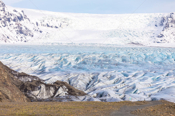 Glacier parc ciel paysage été glace [[stock_photo]] © vichie81